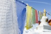 Ступа Совершенной Победы зимой. (Stupa of Complete Victory. Winter)